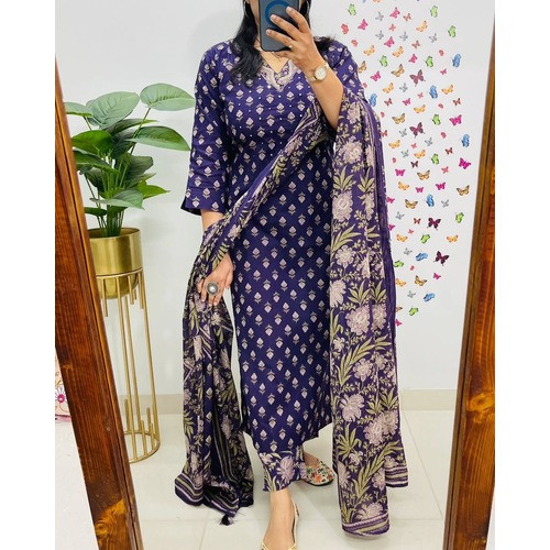 Women Printed Dilywear Kurta Set For Women