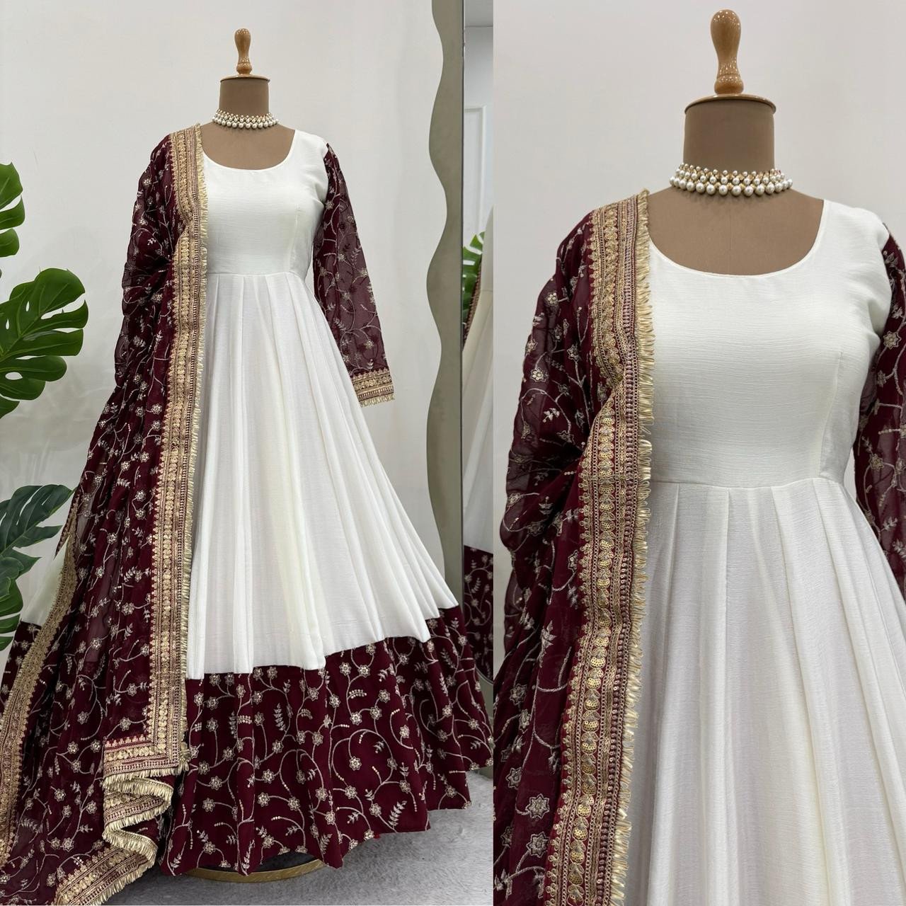 EID SPECIAL CHINON SILK SUIT