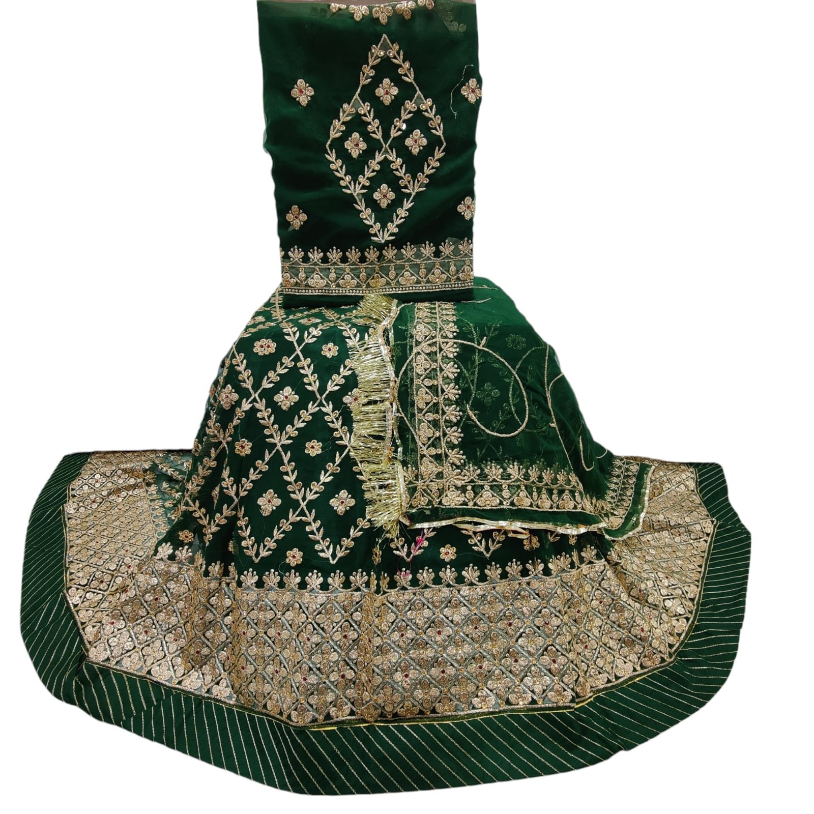New Heavy Royal Georgette Rajputi Poshak