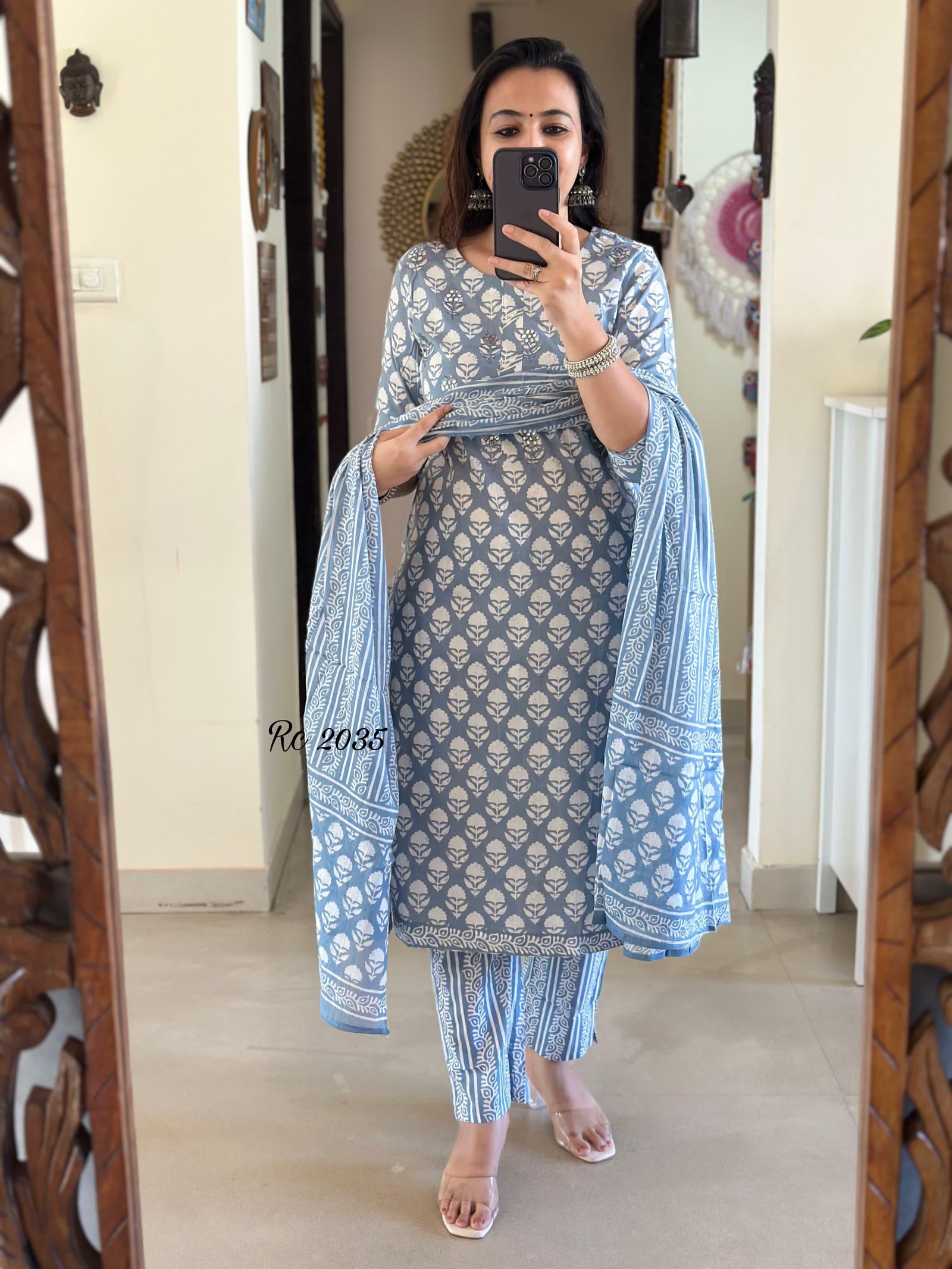 WOMEN COTTON SUIT SET