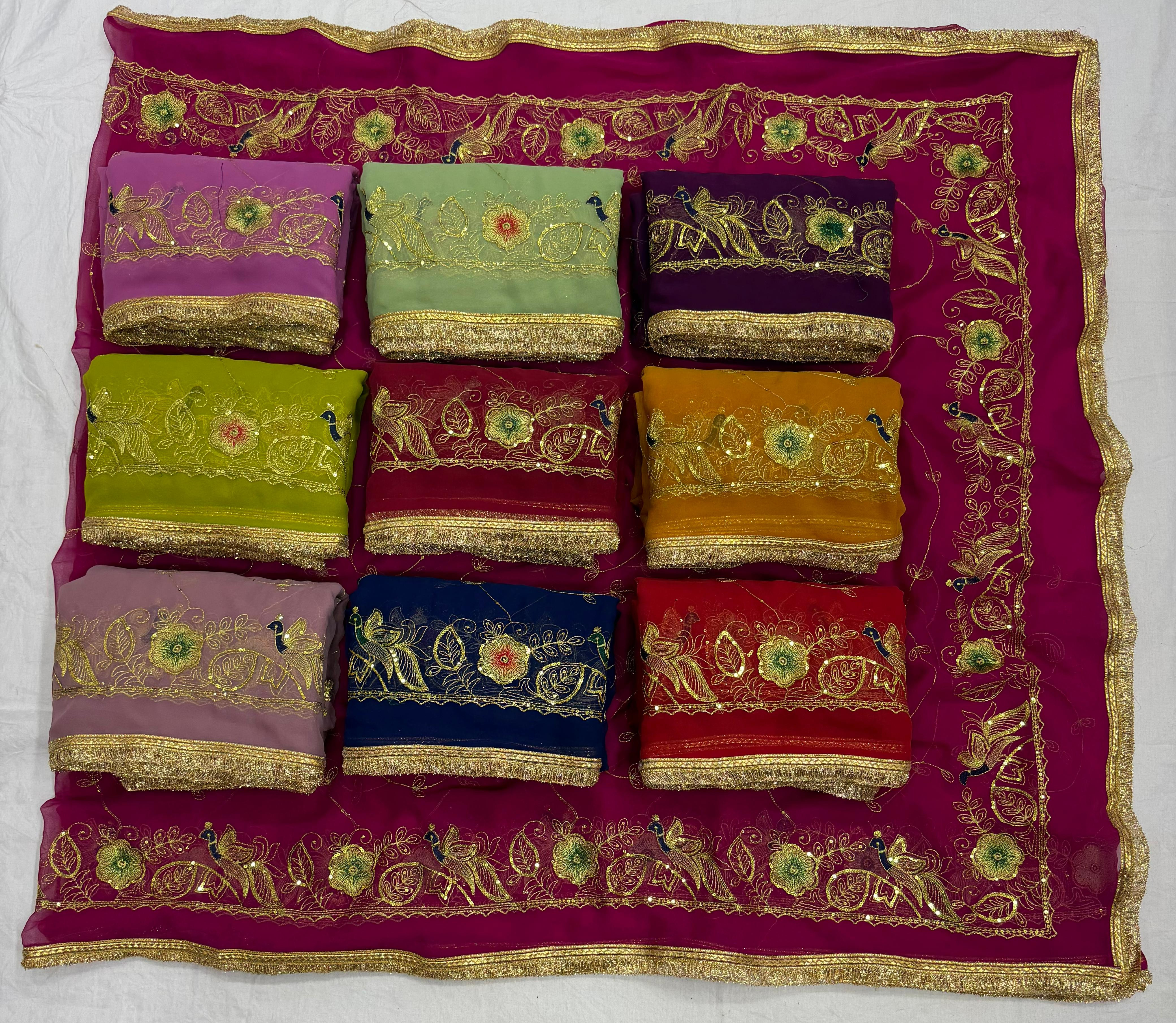 Premium Peacock Designer Darbari Saree