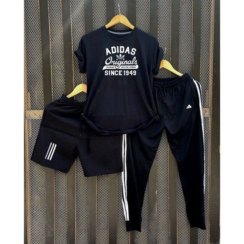 Tshirt & Lower With Short Combo For Men