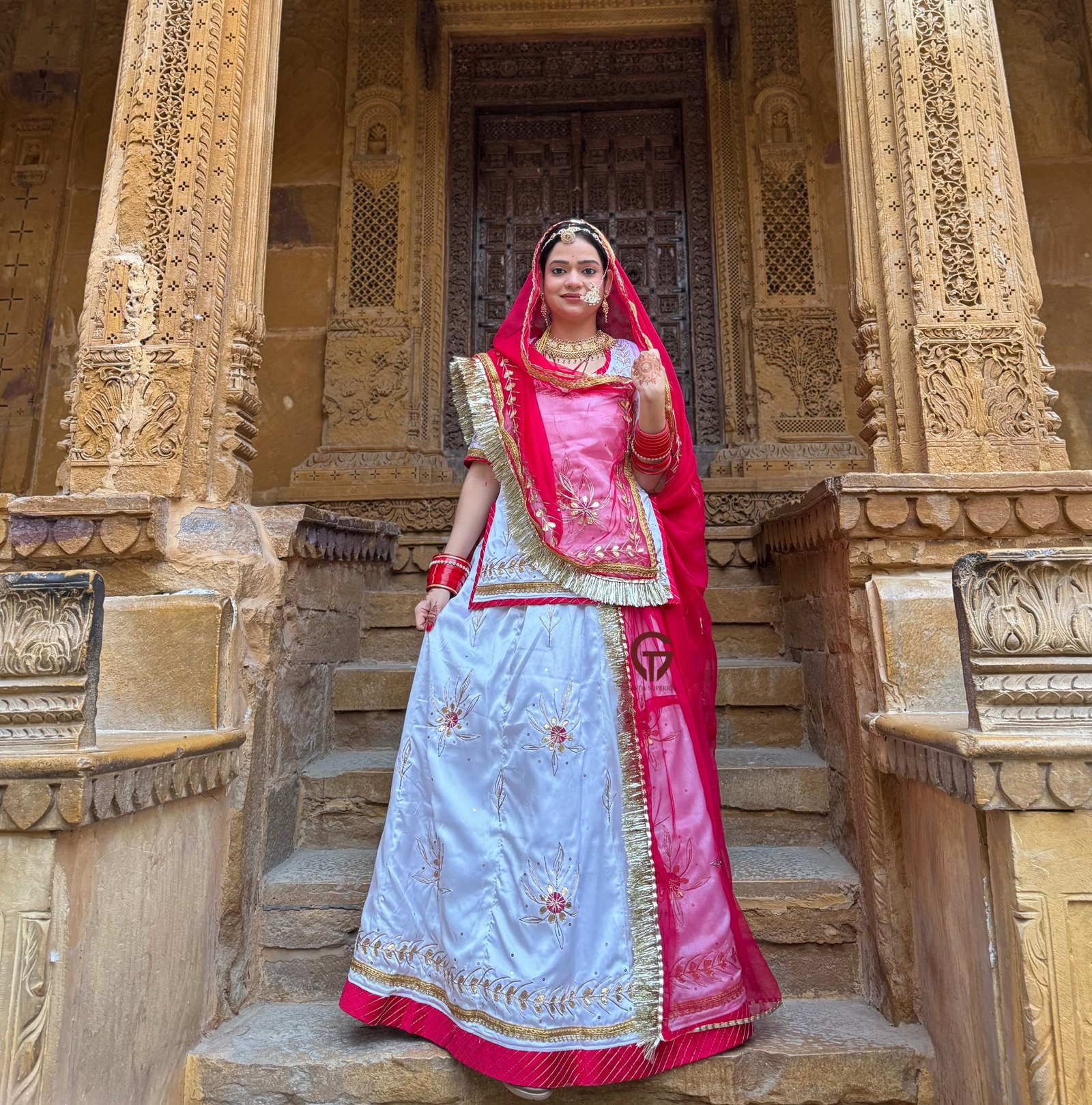 SATAN SILK  ROYAl RAJWADI RAJASTHANI POSHAK