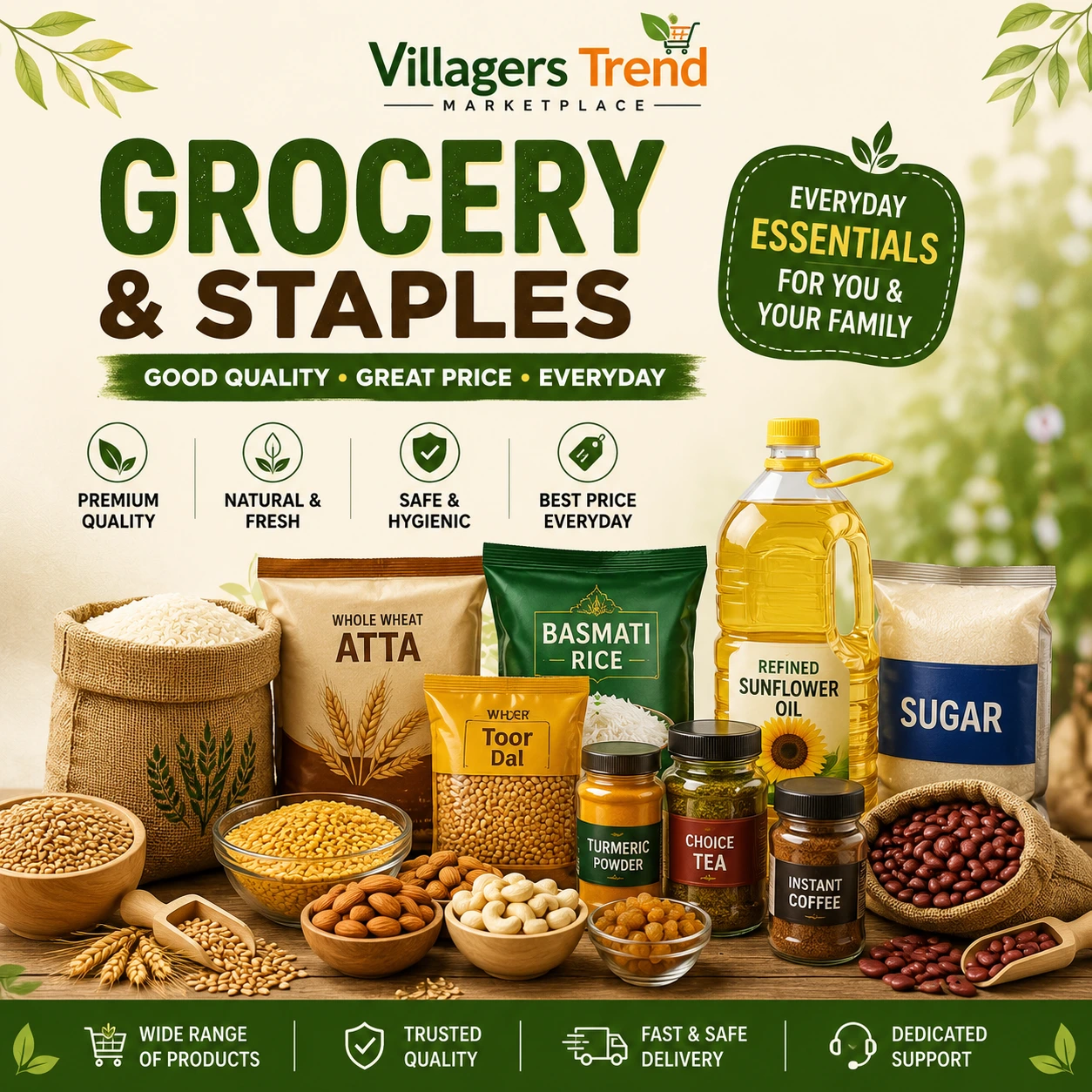 Grocery & Staples