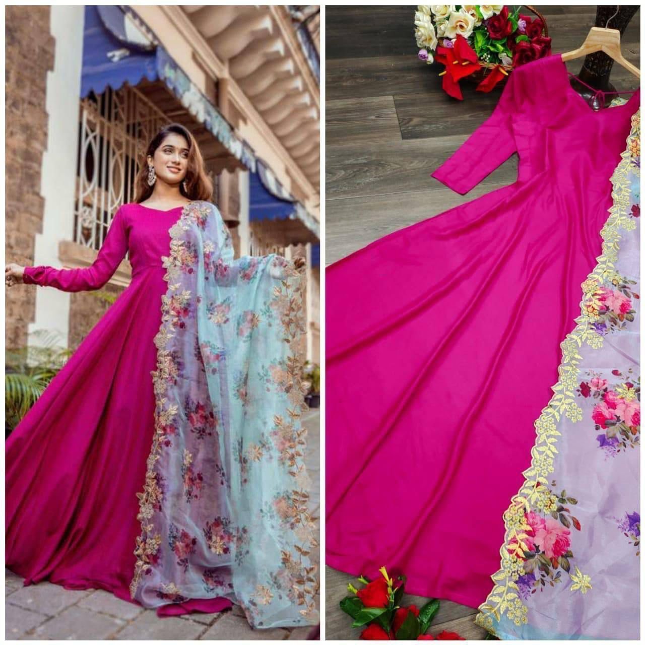 Premium Reyon Gown