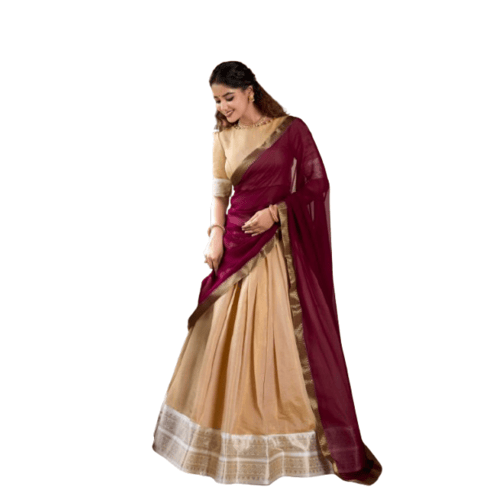 Kanchipuram lehenga choli for women