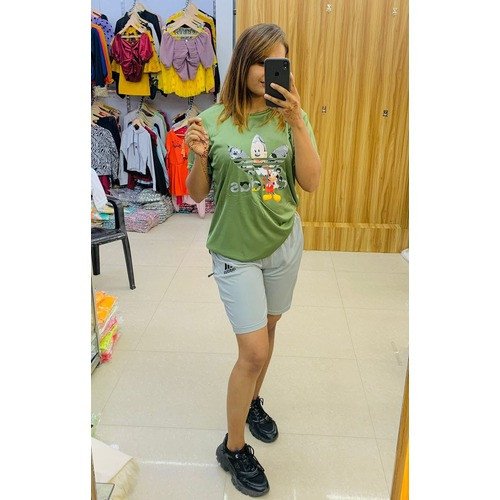 Summer T-Shirt + Short For Women