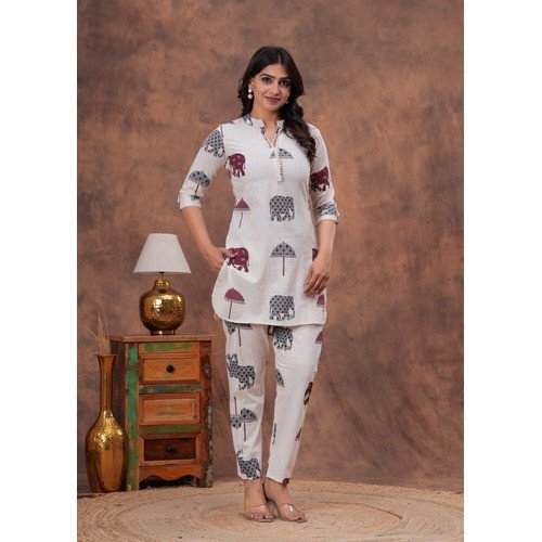Premium Cotton Flex Co-ord Set