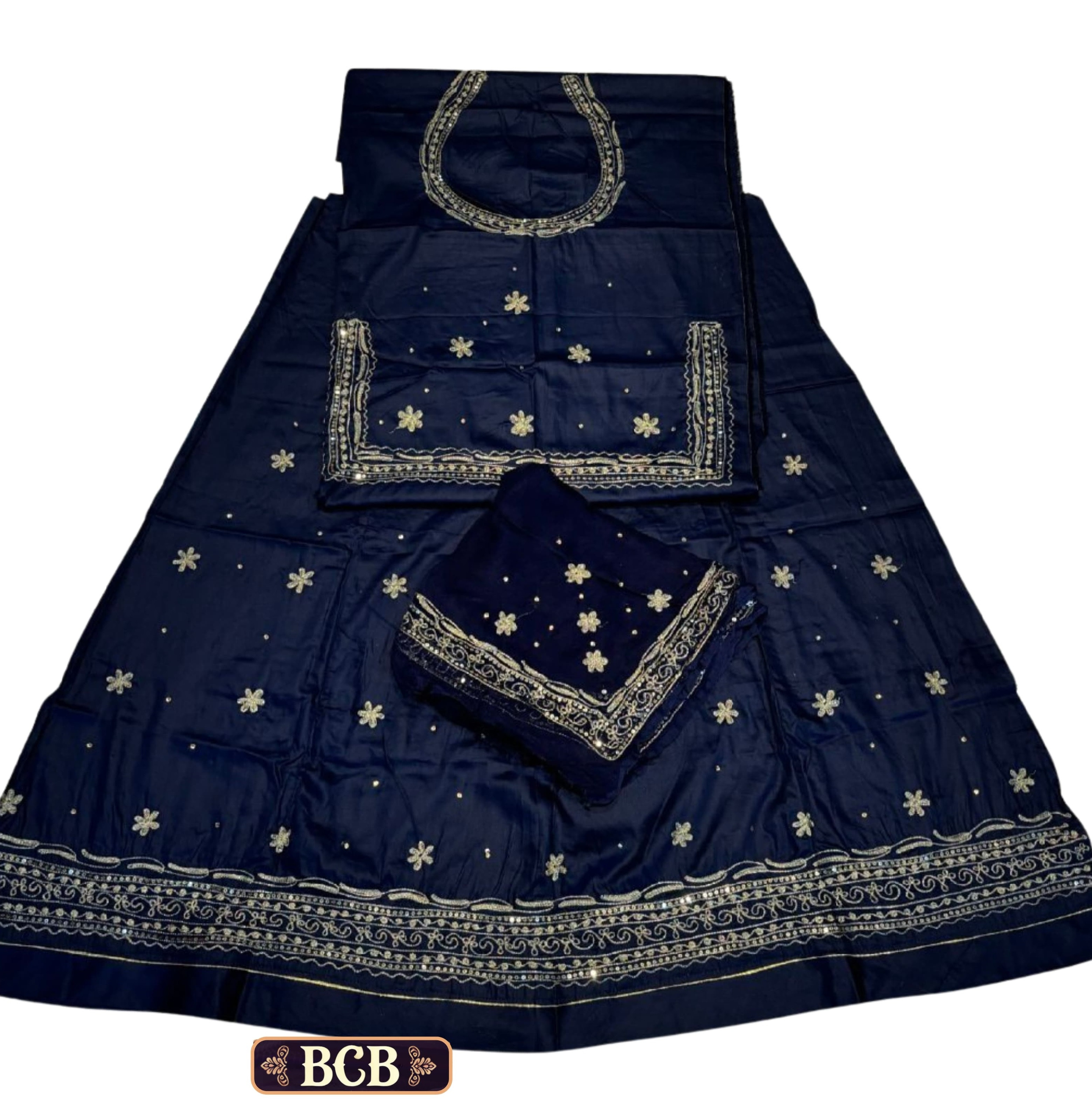 Trending Satan Suit In Aari tari Zari Kasab Poshak