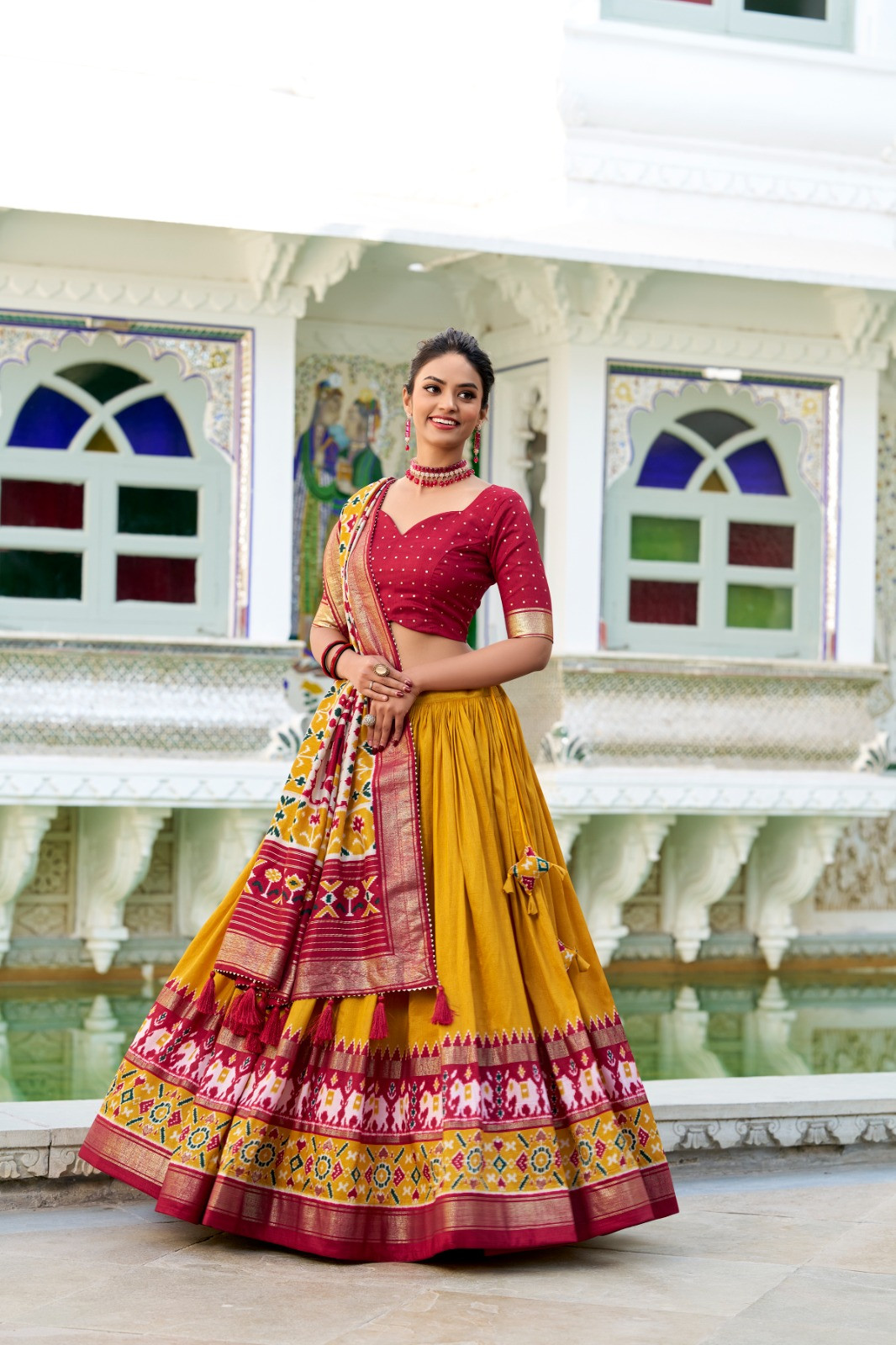 Hydrabadi lehenga choli for women