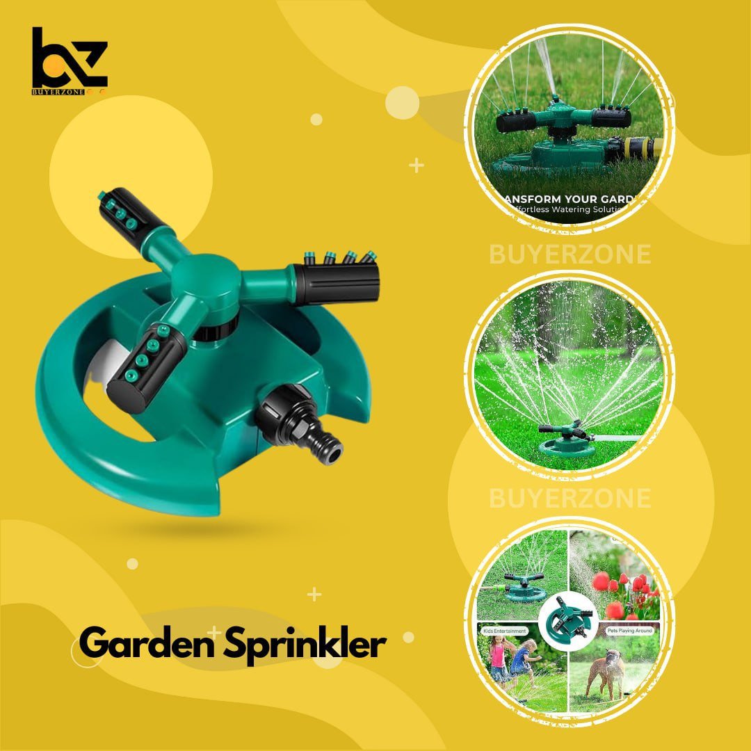 Automatic 360° Rotating Adjustable Garden Sprayer