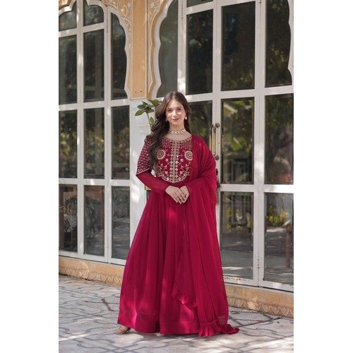 PREMIUM DESIGNER READYMADE GOWN DUPATTA COLLECTIONS FOR WOMEN