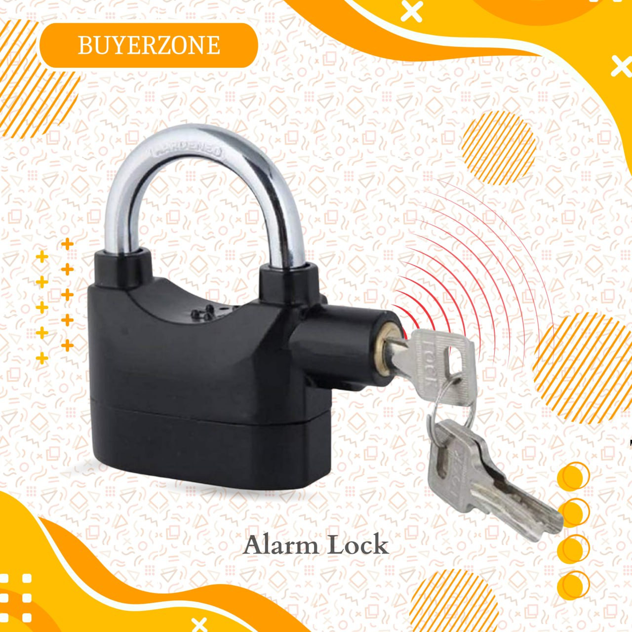 High Security Smart Alarm Lock