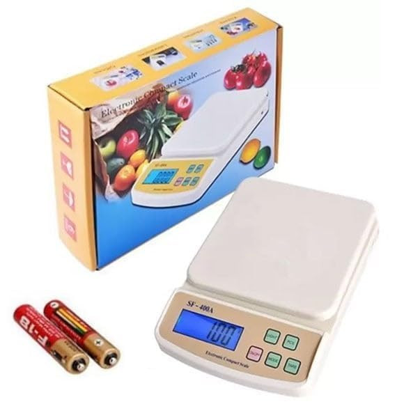 SF 400A Digital Kitchen Scale - Accurate Weighing for Cooking & Baking