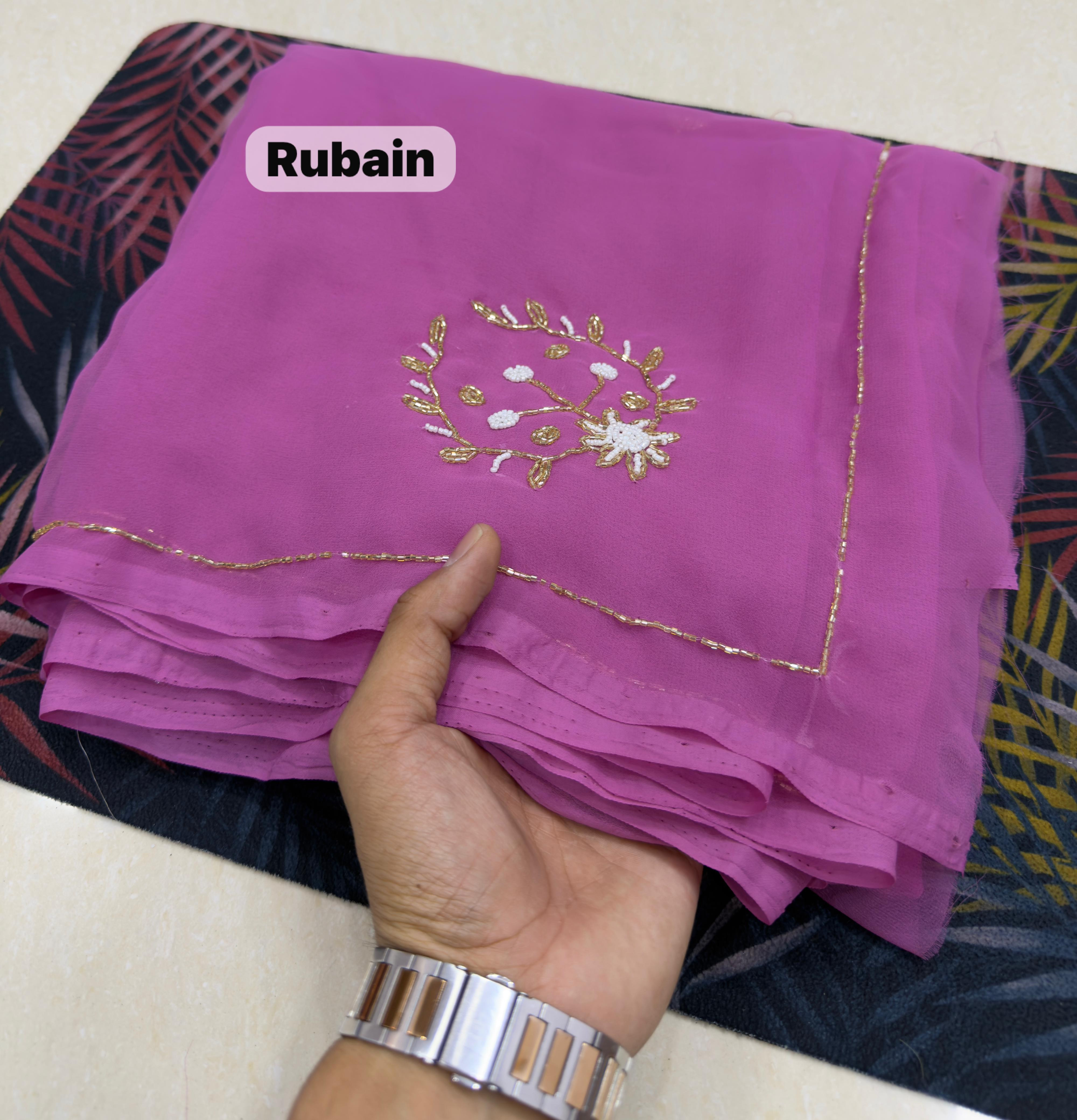 Premium Royal Georgette Rajwadi Style Darbari Saree