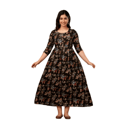 Latest Printed Maternity Feeding Kurti For Women