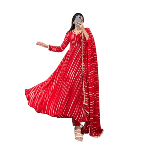 Leheriya georgette suit for women