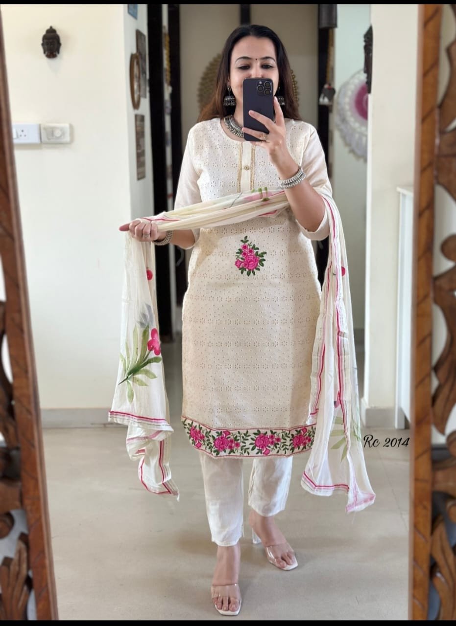 WOMEN PRINTED KURTA SET
