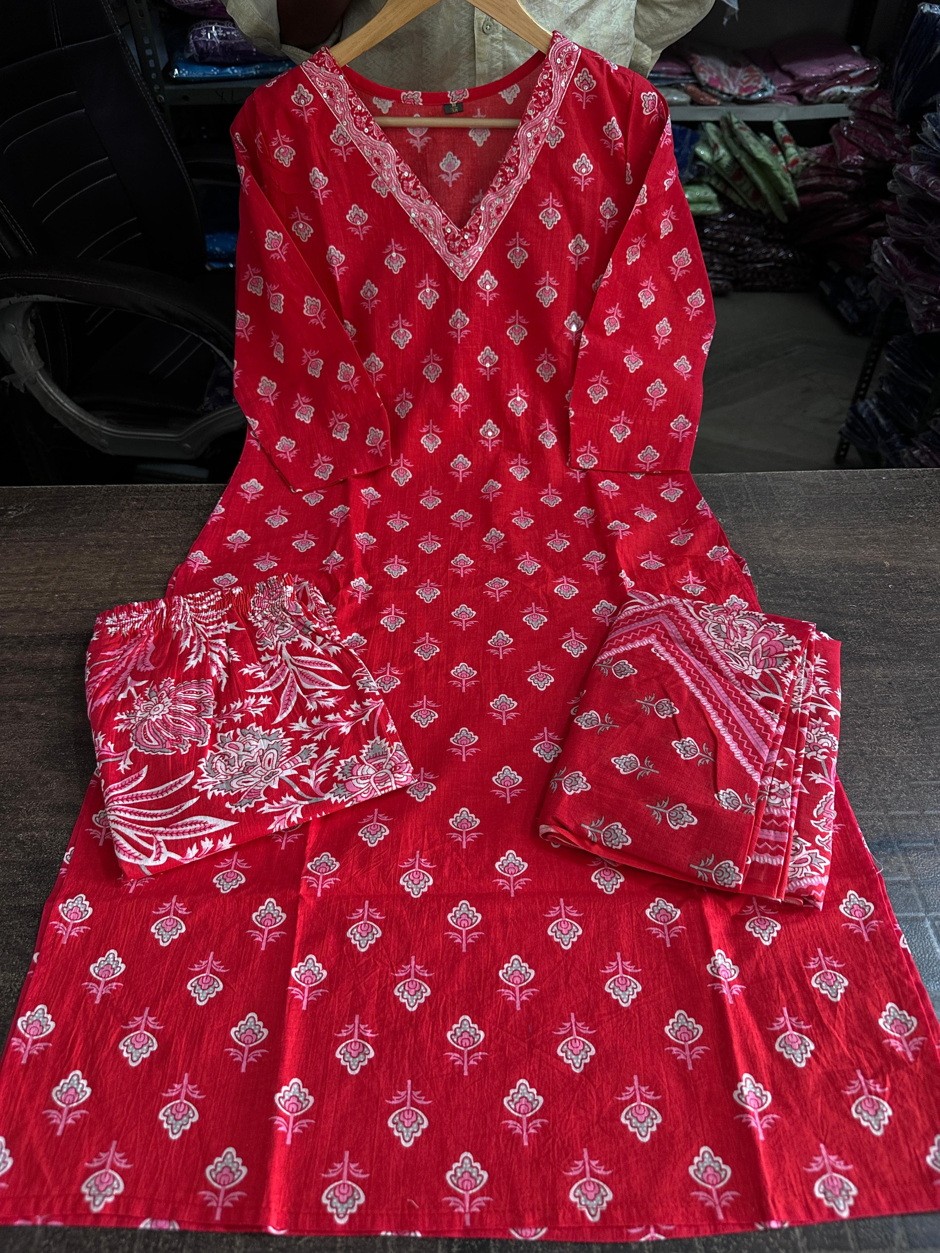 Women Printed Dilywear Kurta Set For Women