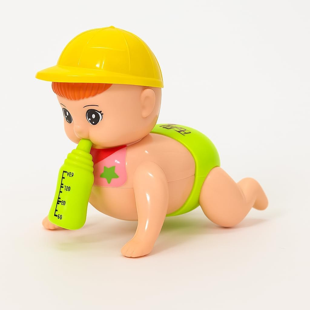 Crawling Baby Toy with Music & LED Lights