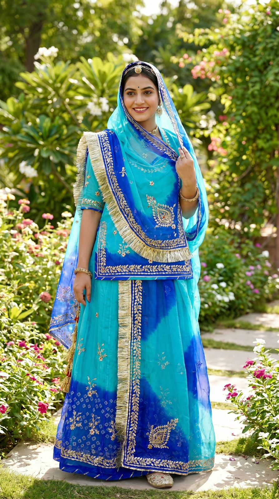 Premium Rajputi Poshak Semi-Stitched | Hamrahi Pure Fabric with Astar & Magji Finish