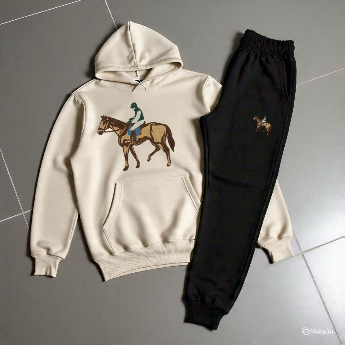 Full Warm Polo Premium Winter Tracksuit Set