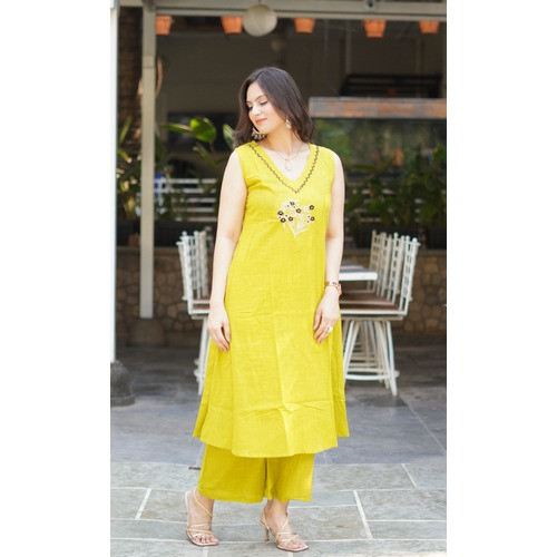 Elegant Cotton Palzoo Set For Women