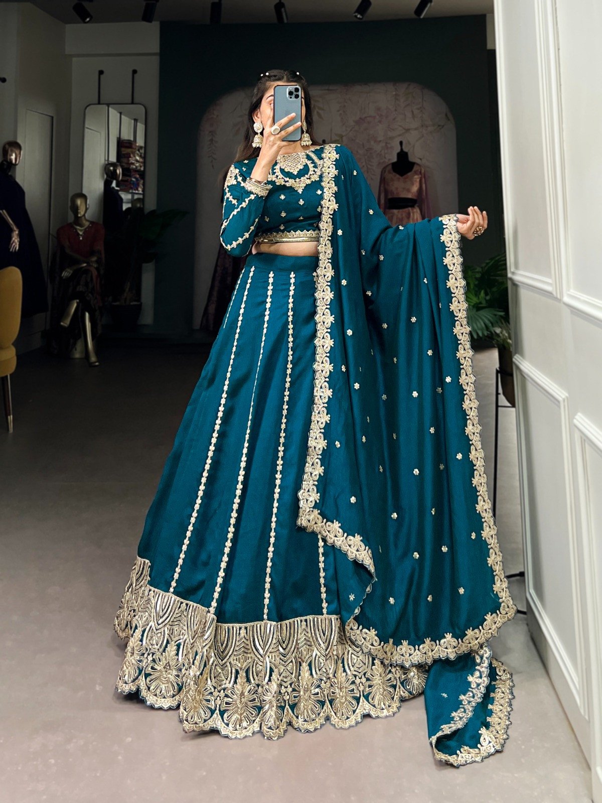 women party wear lehenga set