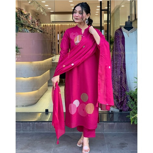 Traditional wear Women's printed kurta & pant or dupatta set