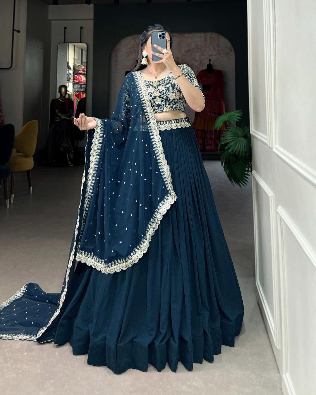 New Georgette Lehenga Choli