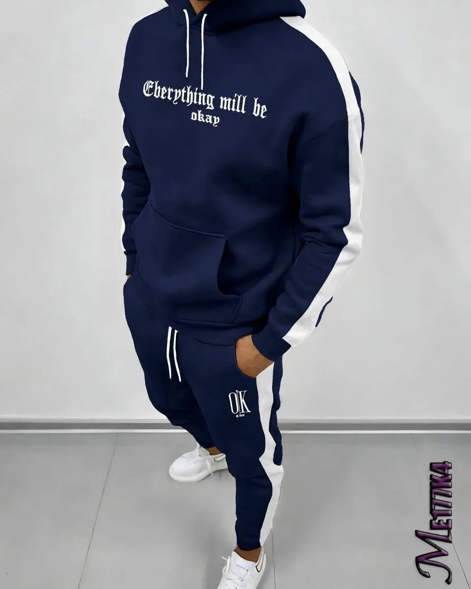 Mens  winter tracksuit