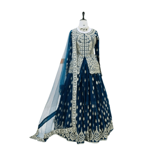 Wedding indo lehenga or dupatta set for women