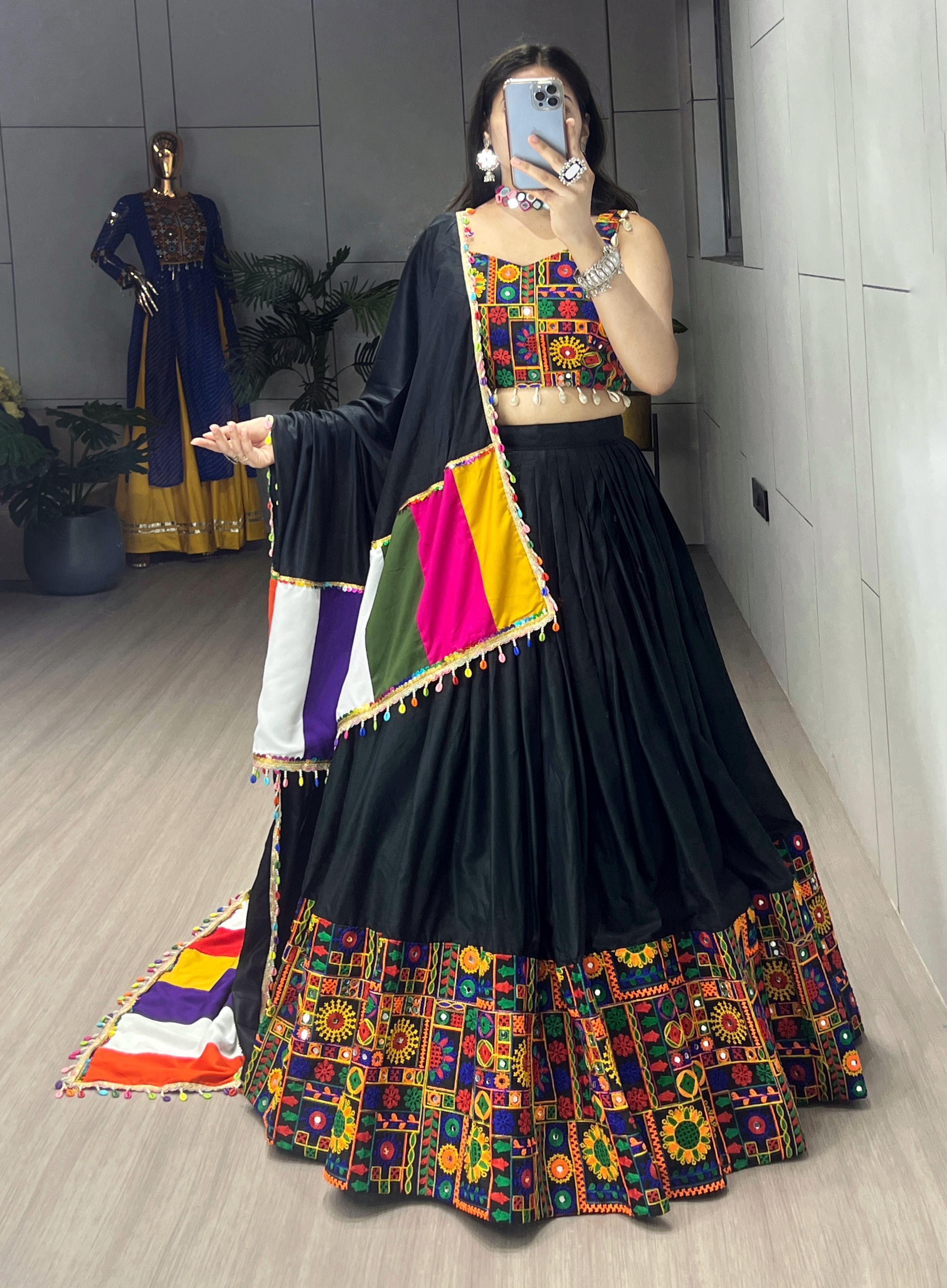 Ethnic Women Pure RayonCotton Lehenga Sets