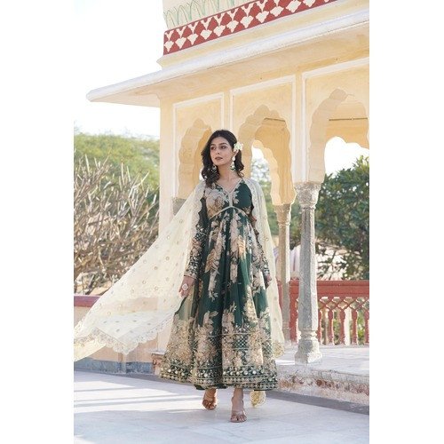 ALIA CUT GOWN WITH DUPATTA SET