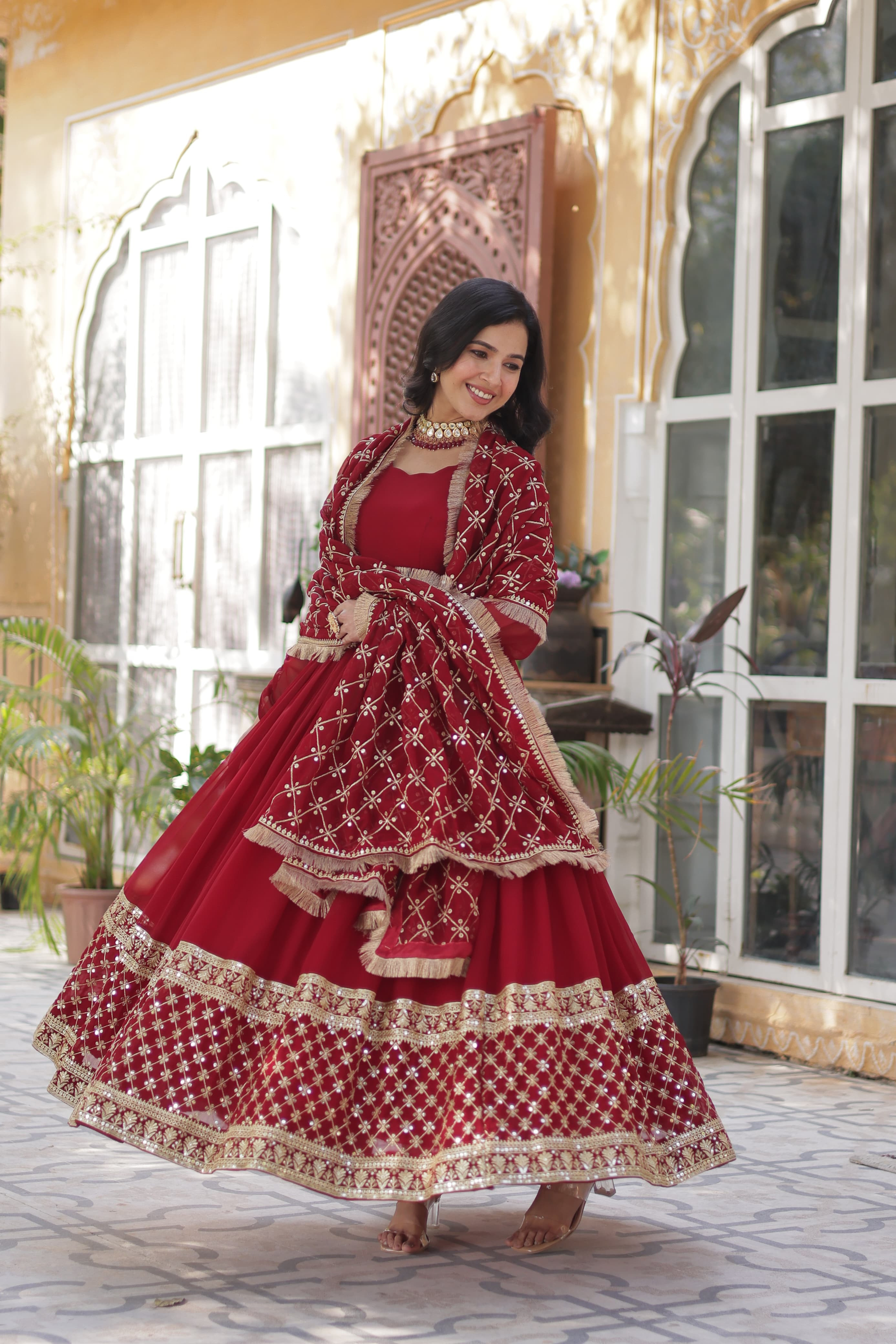BEAUTYFULL DESIGNER READYMADE GOWN COLLECTIONS FOR WOMEN