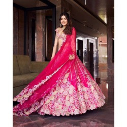 Coding Sequins Lehenga Set – 4 Meter Flared Faux Georgette Lehenga with Can-Can & Canvas Layers, Semi-Stitched, Glamorous & Comfortable