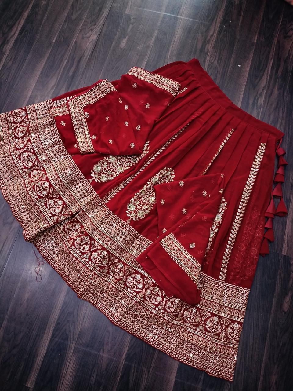 Lehenga choli with dupatta for women