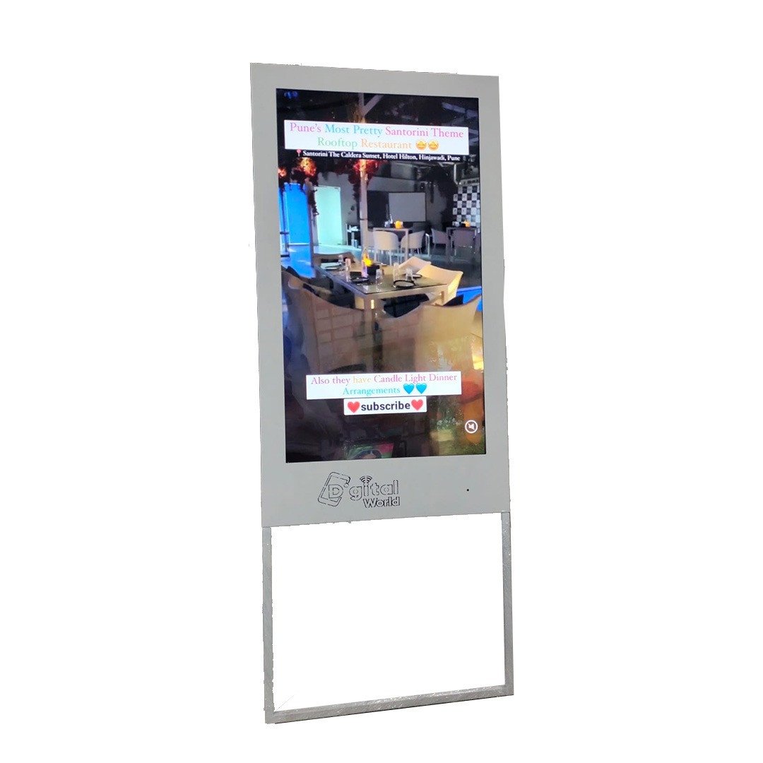 32 Inch Digital Standing Type A Standee Led