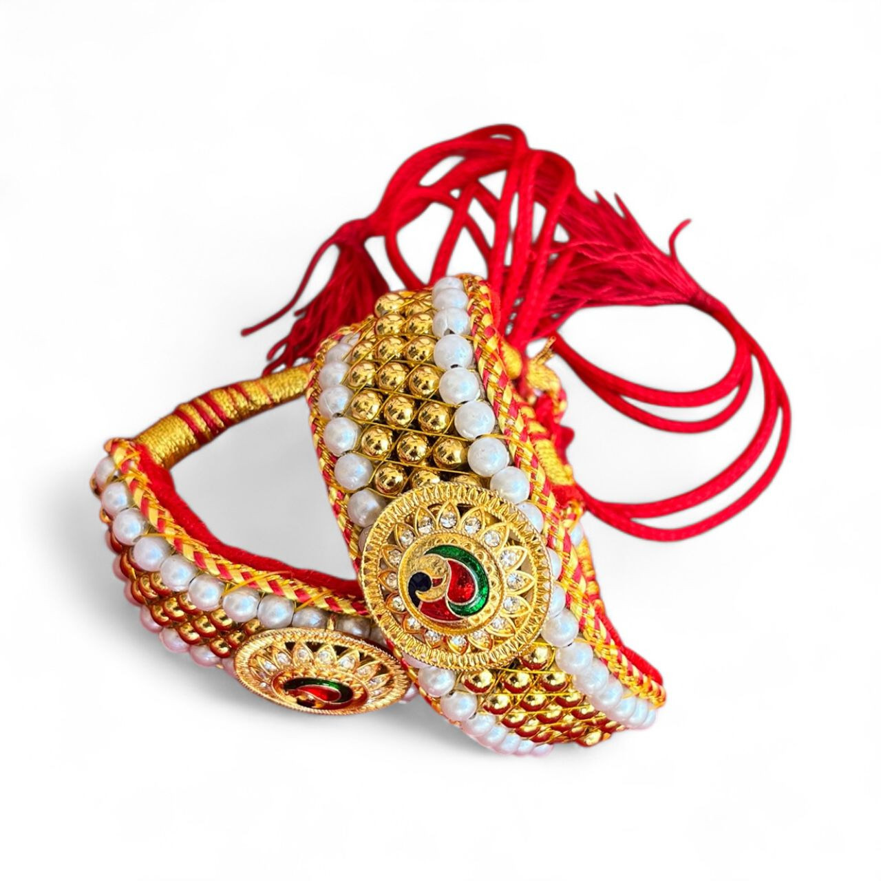 Rajasthani Rajputi Pochi Bangles - Armlets Set For Women