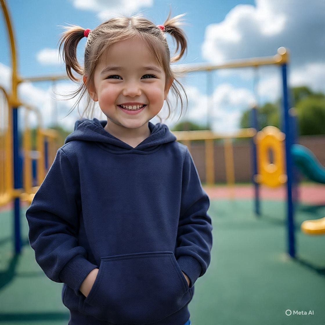 Full Warm 400 GSM Cotton Adidas Winter Hoodie For Kids