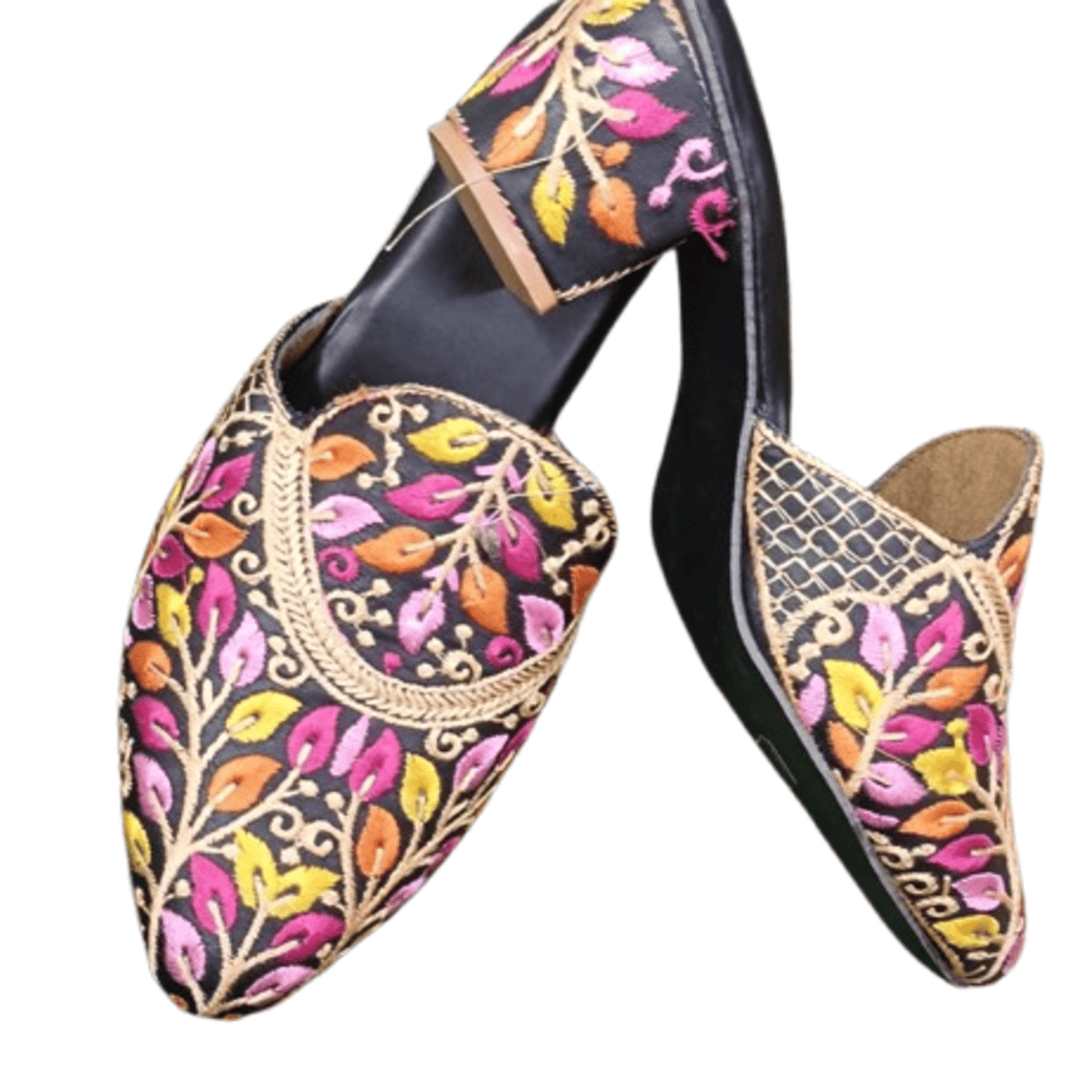 Multicolor Heel Sendal For Women