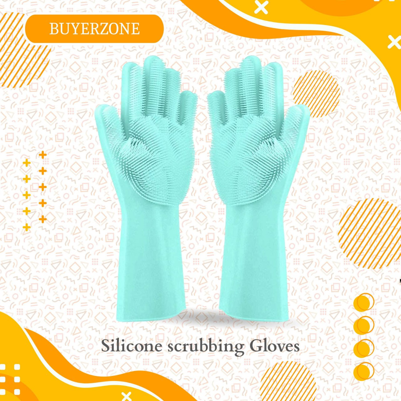 Silicone Scrubbing Gloves