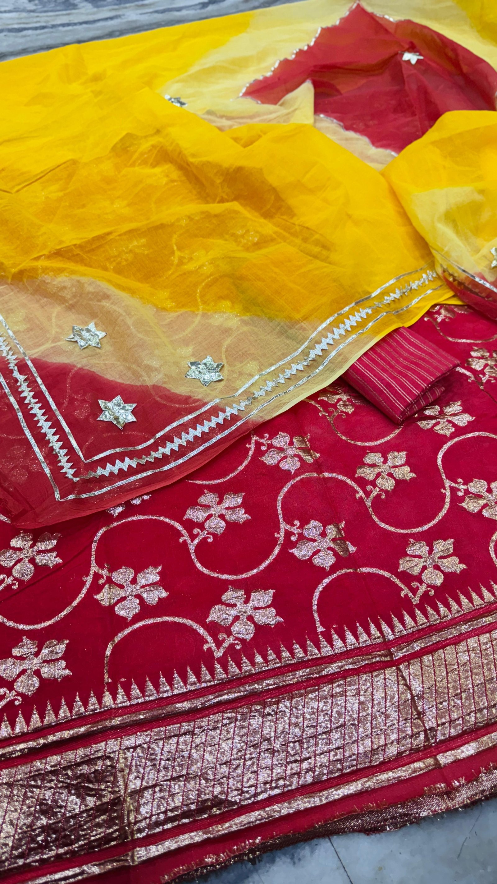 New Gota Patti Rajputi Poshak For Women