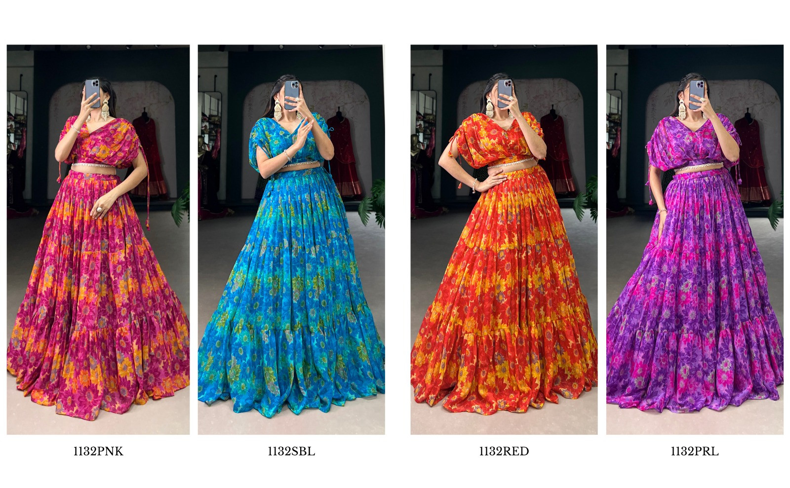 Co-ord lehenga set for women