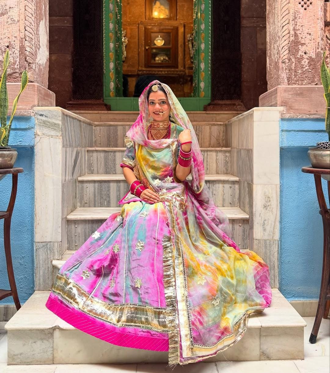 Royal Rajwadi Look Rajasthani Poshak – Special Saburi Design