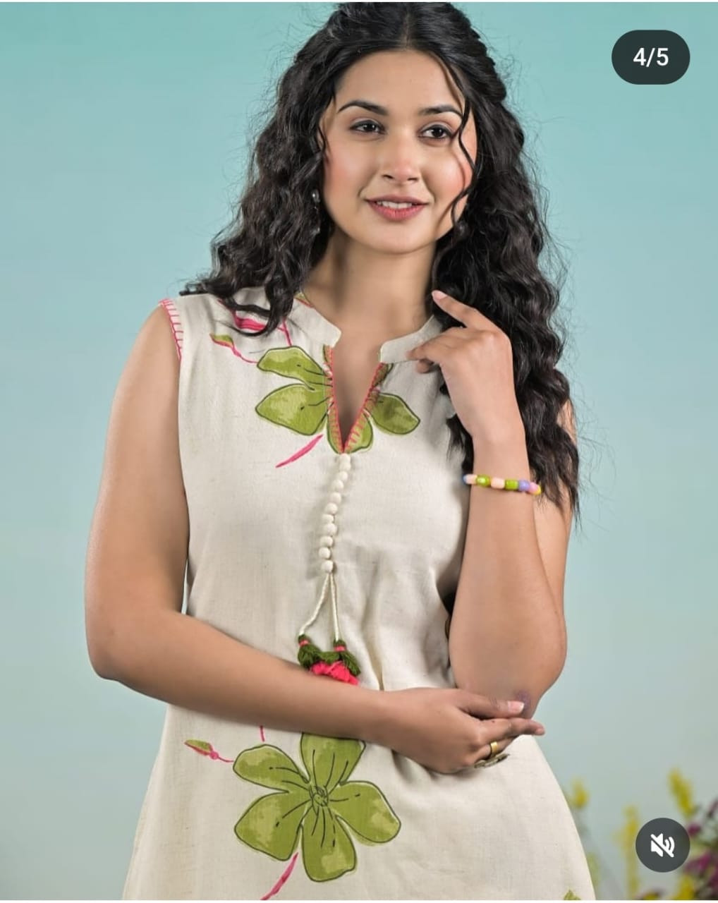 Presenting Beautifully Aline Cotton kurta set For Women