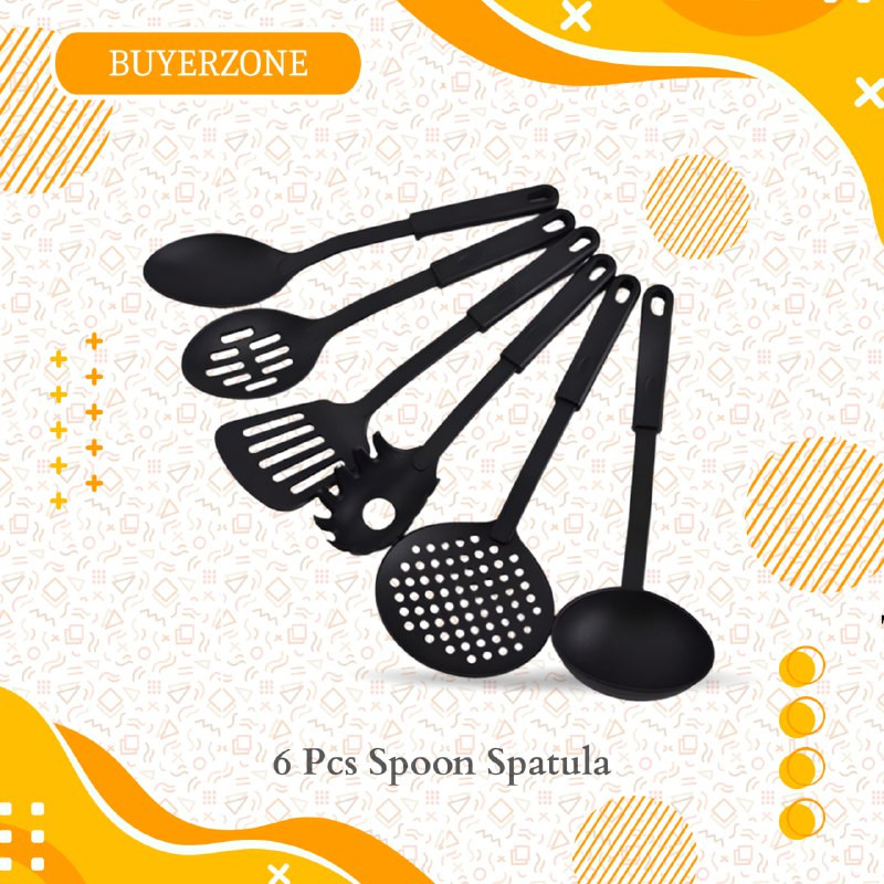 6 Pcs Spoon Spatula