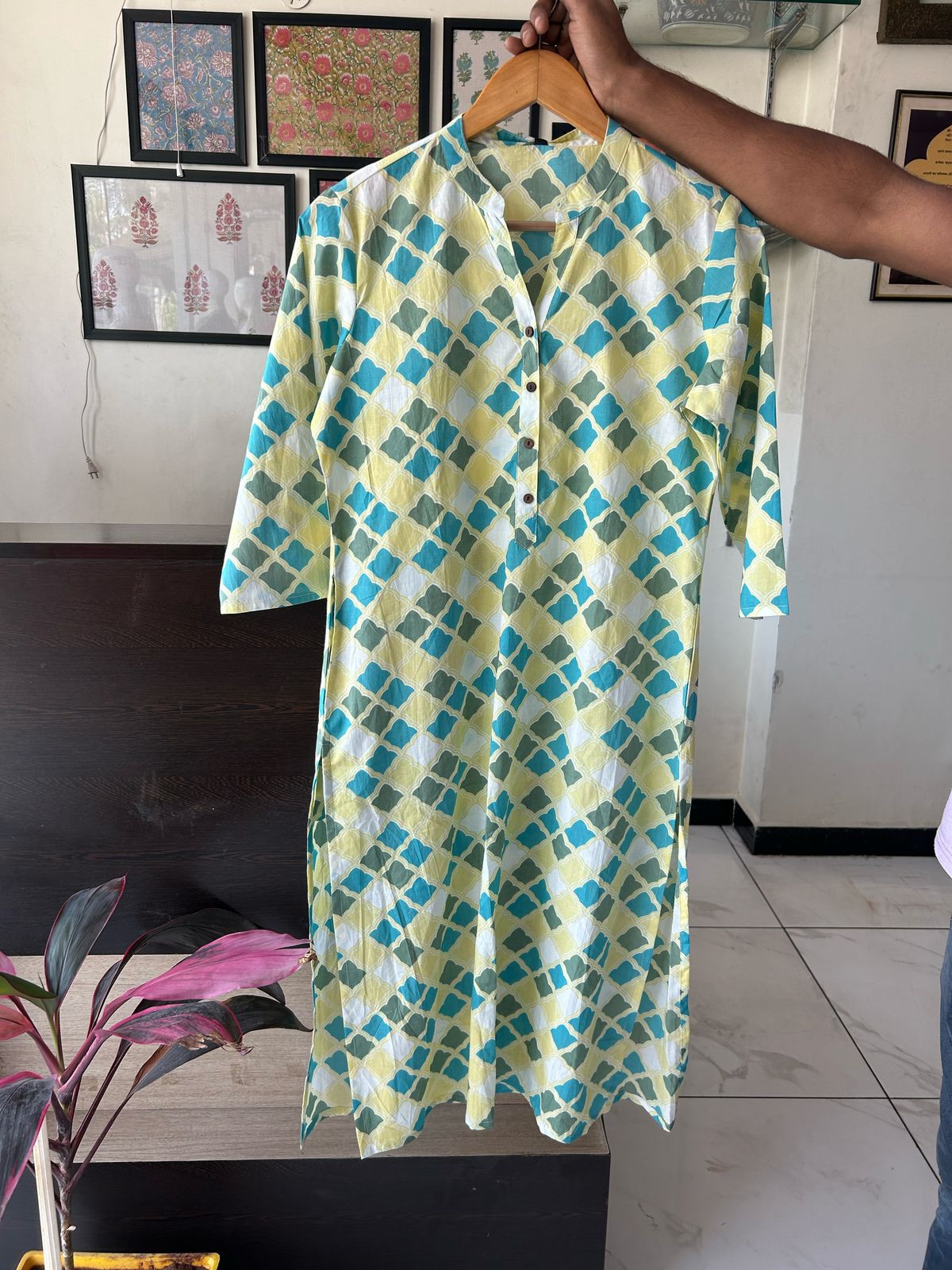 Daily Wear Printed Cotton Kurta