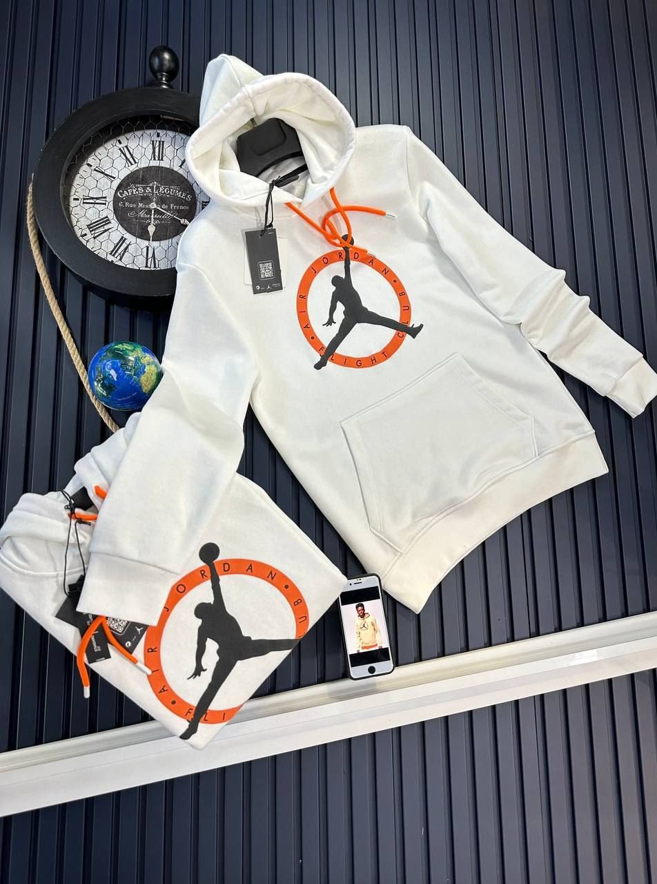 Winter Hoodie Jorden print