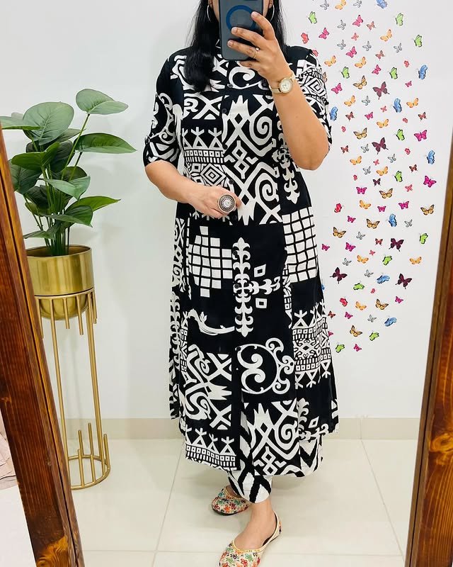 WOMEN PRINTED CORD  SET
